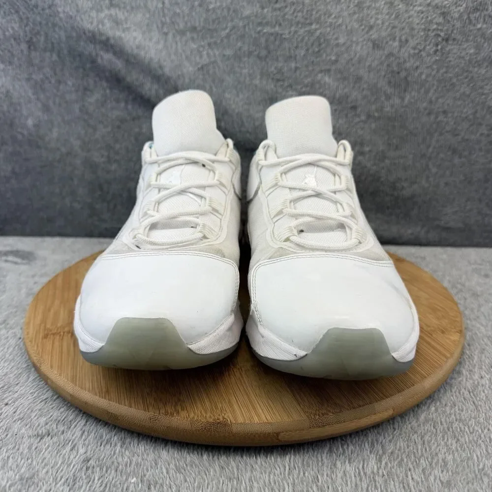 Jordan Shoes Mens Size 11.5 White Leather Low Top Basketball Sneakers DO0751-100